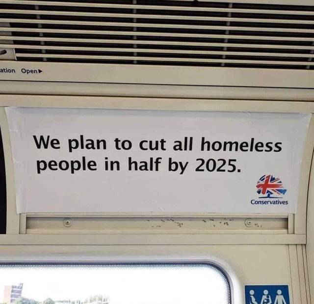 homeless people ad