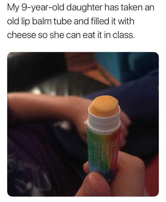 cheese in tube