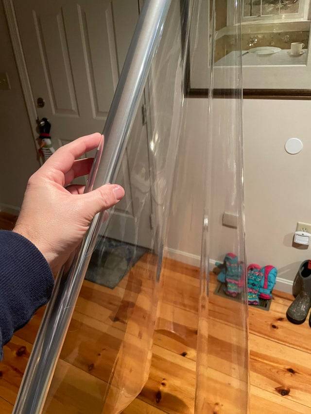 clear wrapping paper