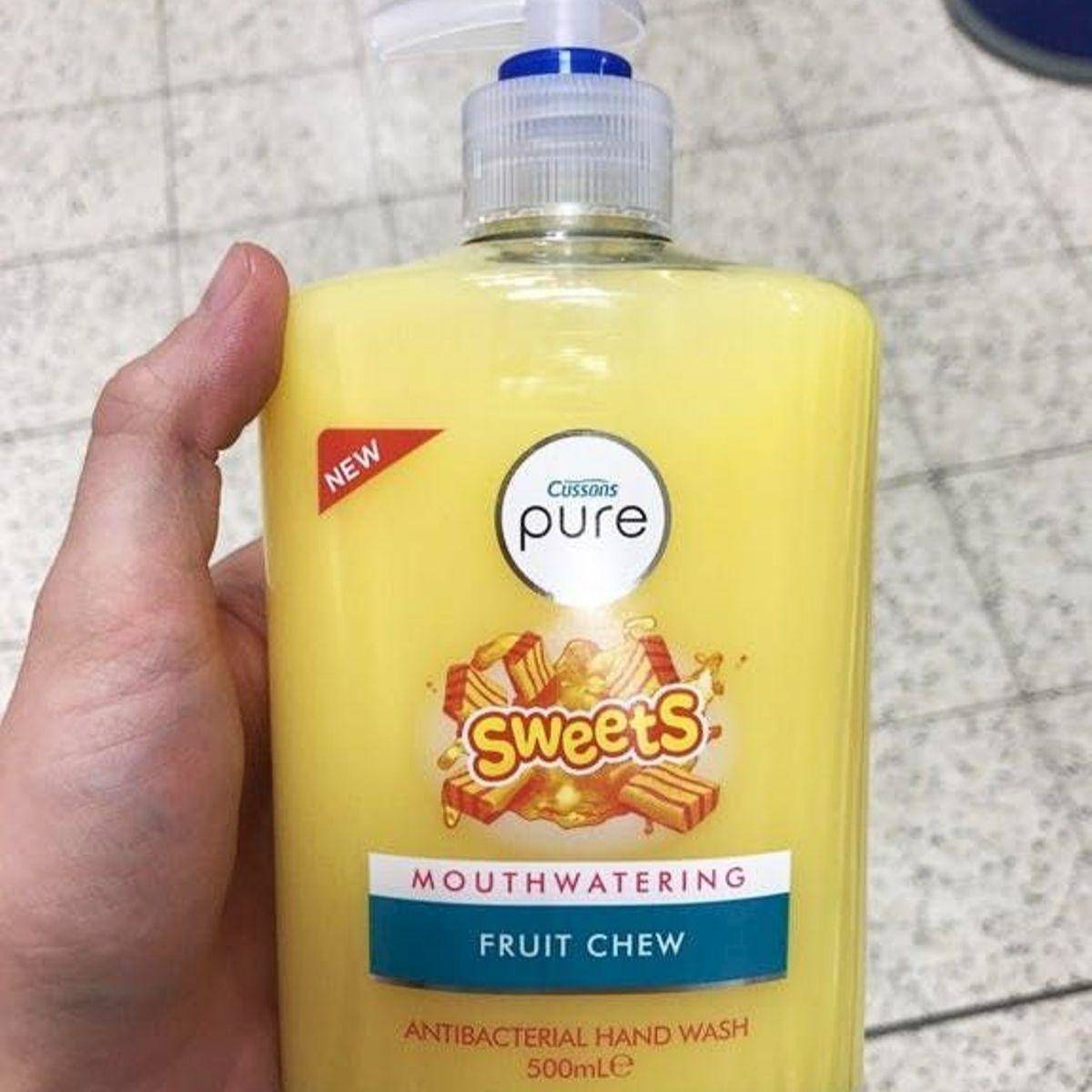 mouthwatering hand wash fruit chew flavor