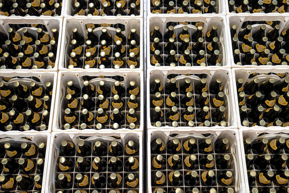 beer bottles