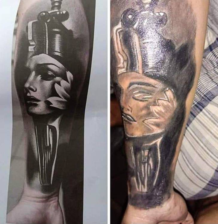 tattoo fail for person