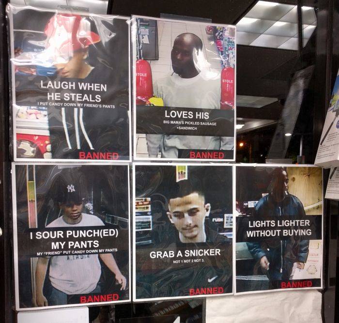 the thieves of a store