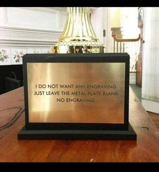 engraving on trophy