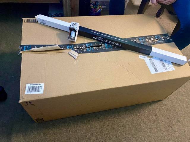 small items in big box