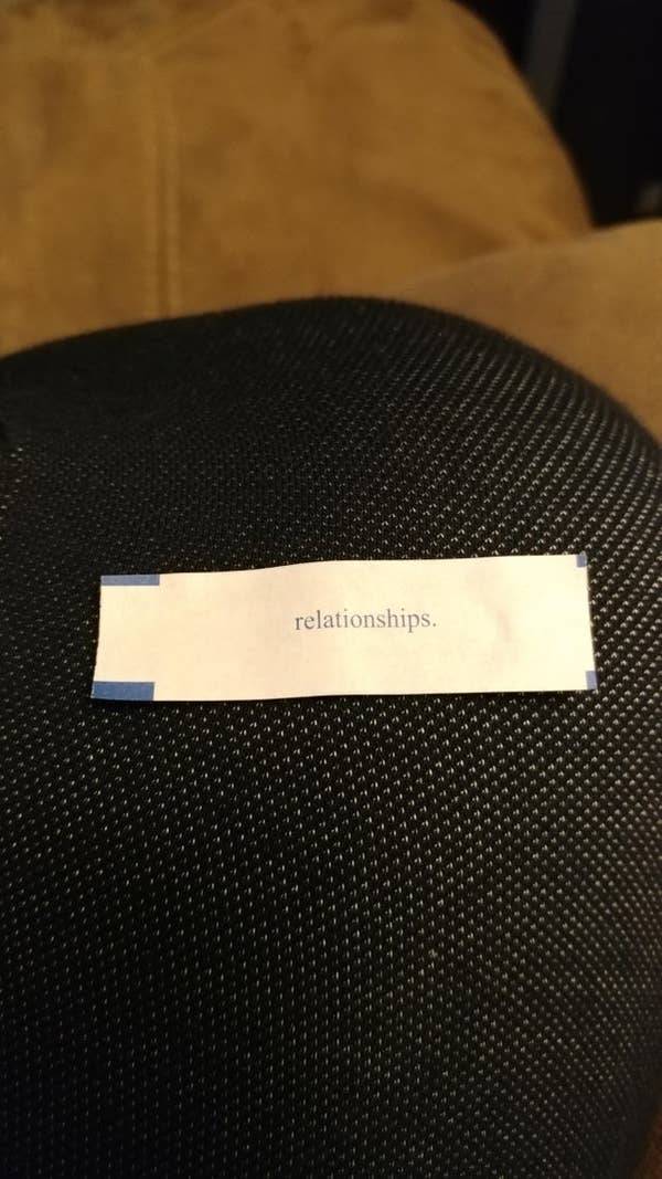 fortune told in one word