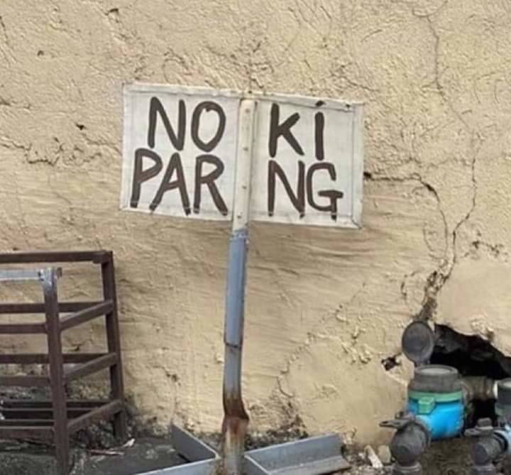 no parking sign
