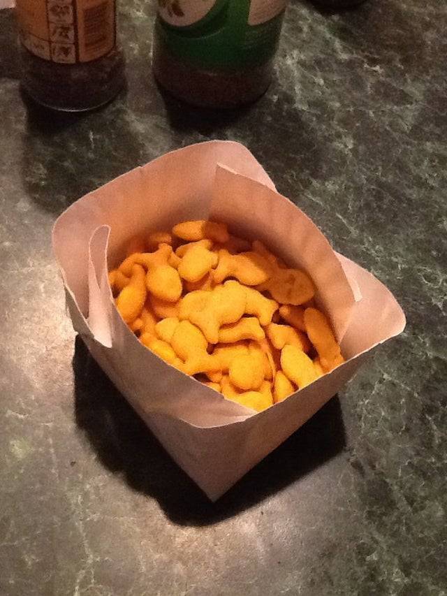 paper bowl instead of doing dishes