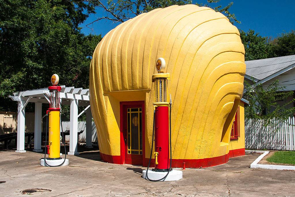 original shell gas station