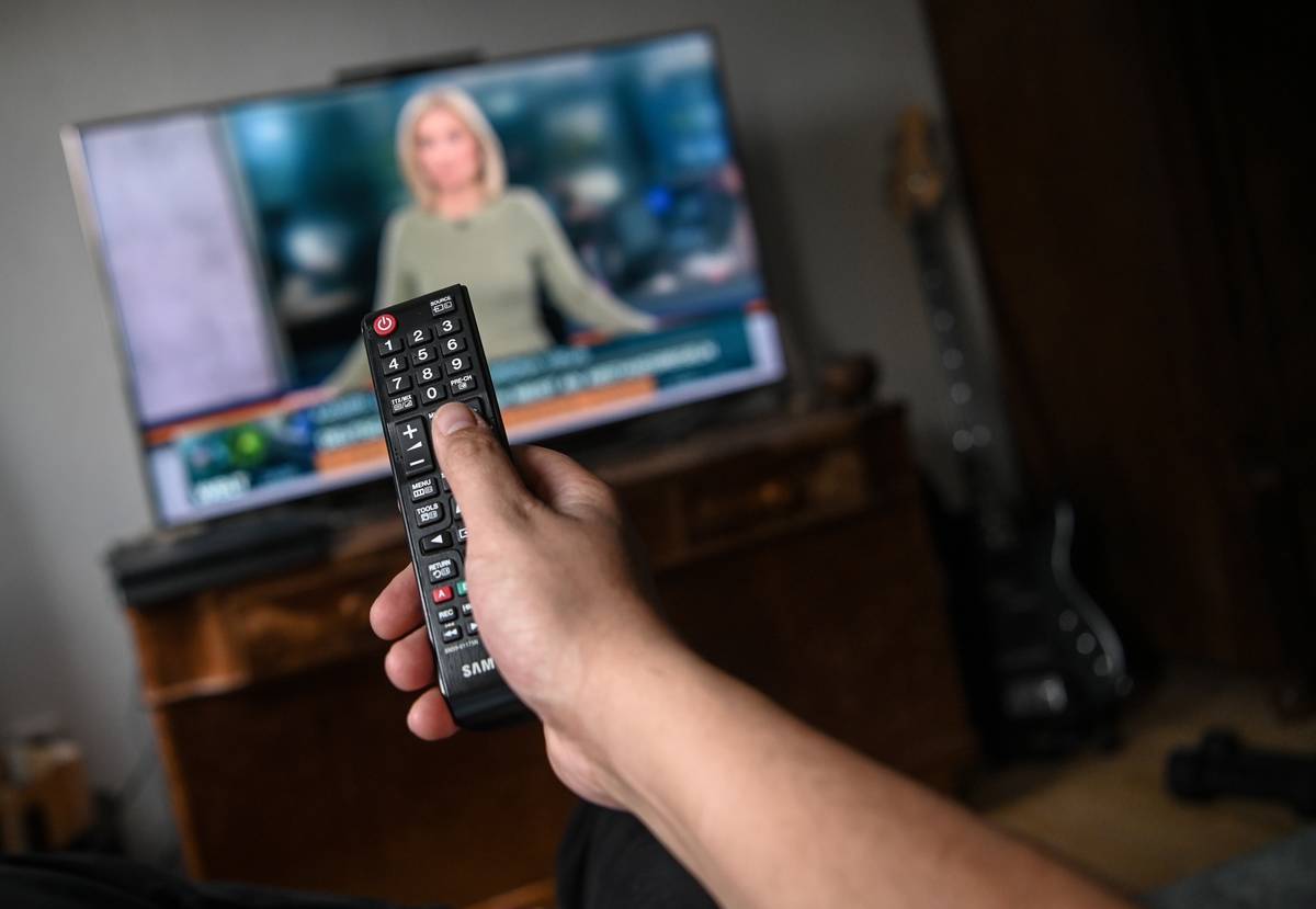 Stay at home and watch TV