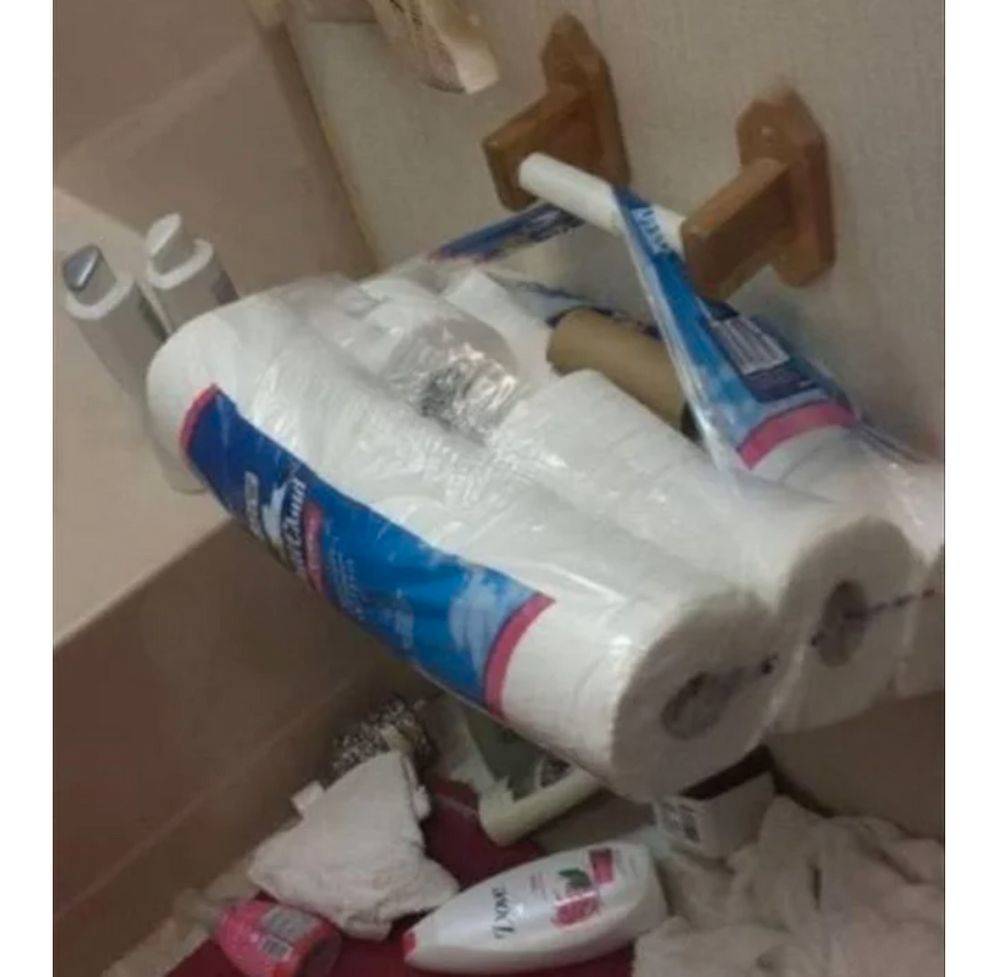 this is a joke for toilet paper