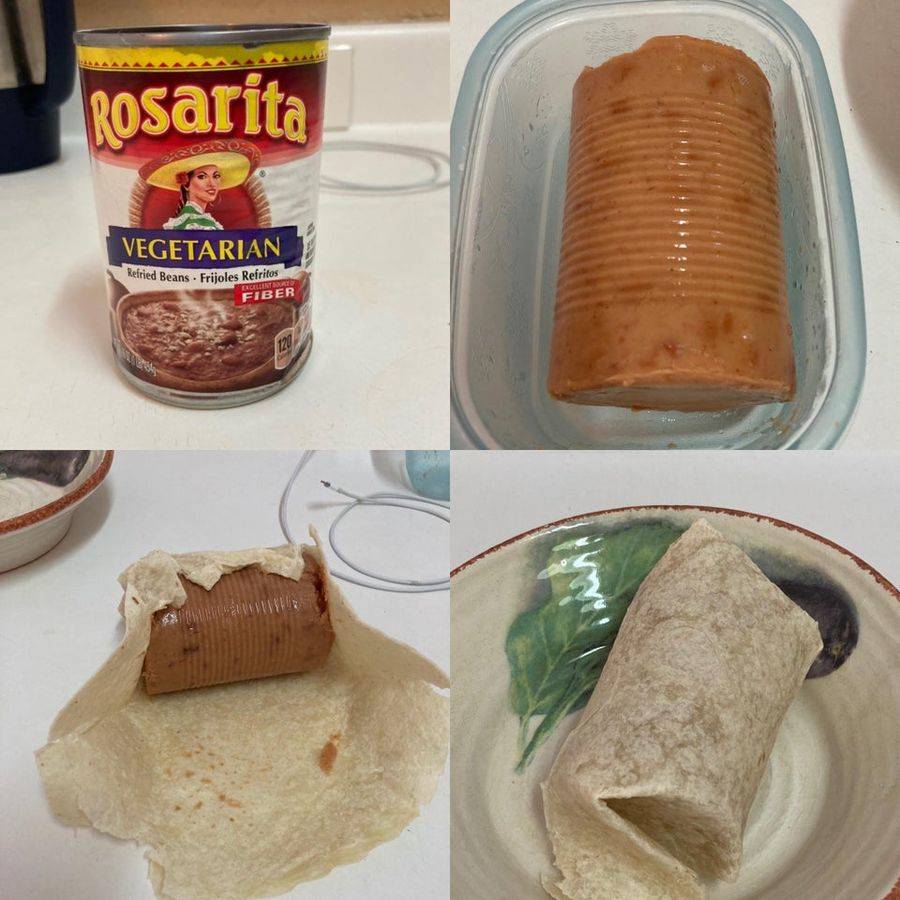bean burrito creation