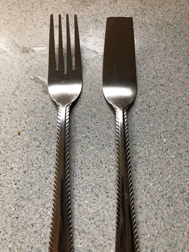 uncut fork