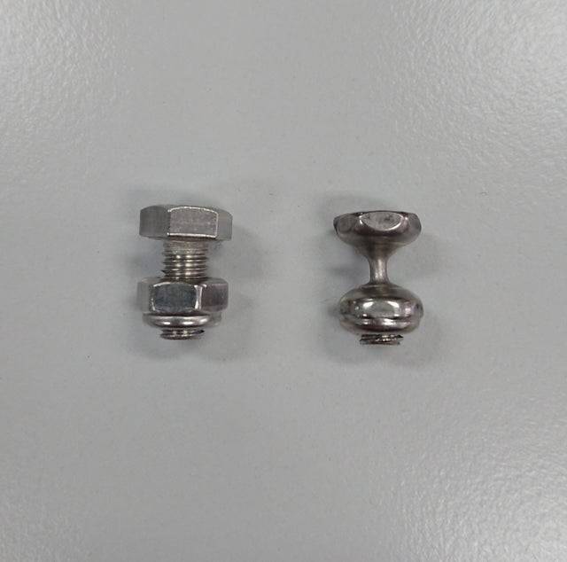 nuts and bolt eroded from vibration