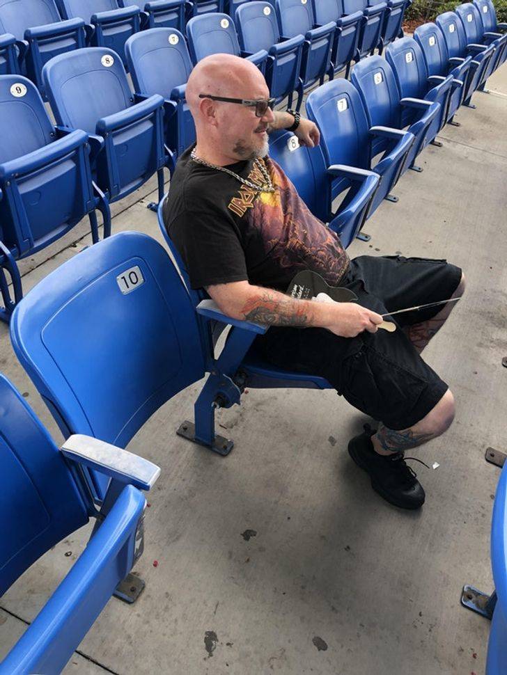 no seat for the ticket purchased