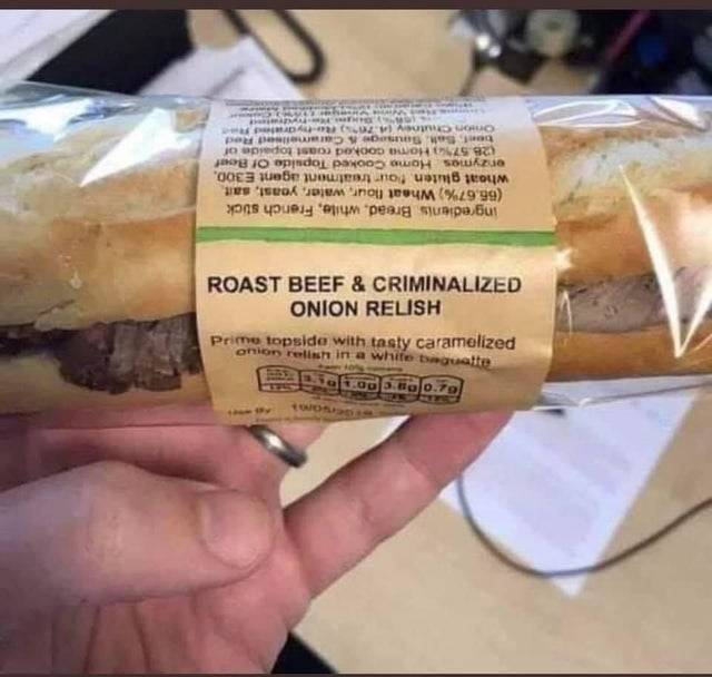 misspelled sandwich