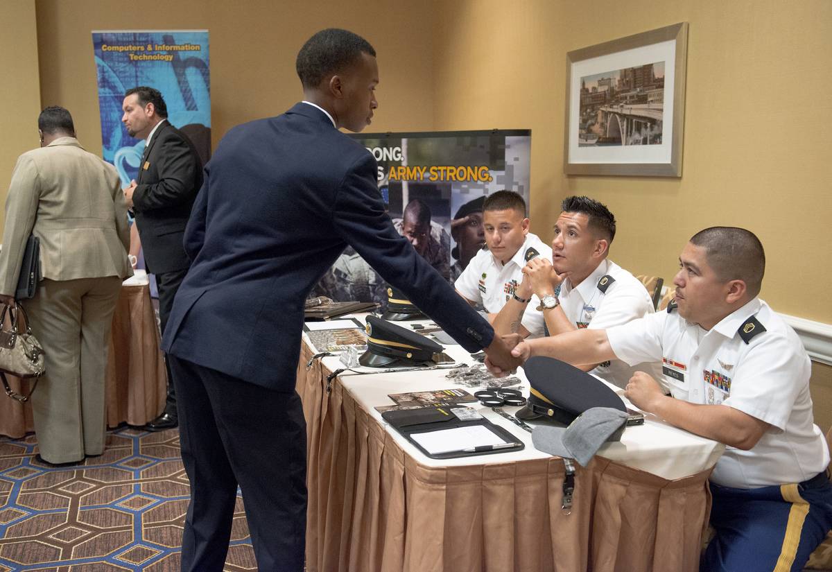 Inside A Best Hire Career Fair As Fewest Americans Since Mid-April File for Unemployment Benefits