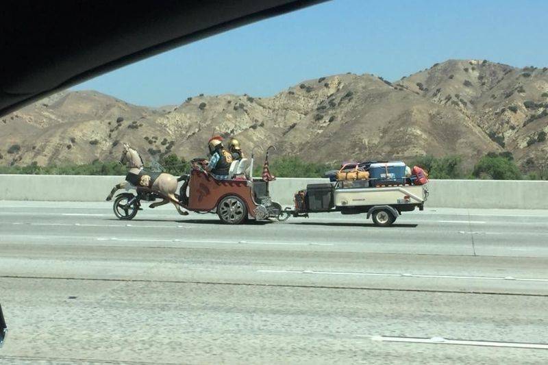 a car that looks like an old Roman chariot