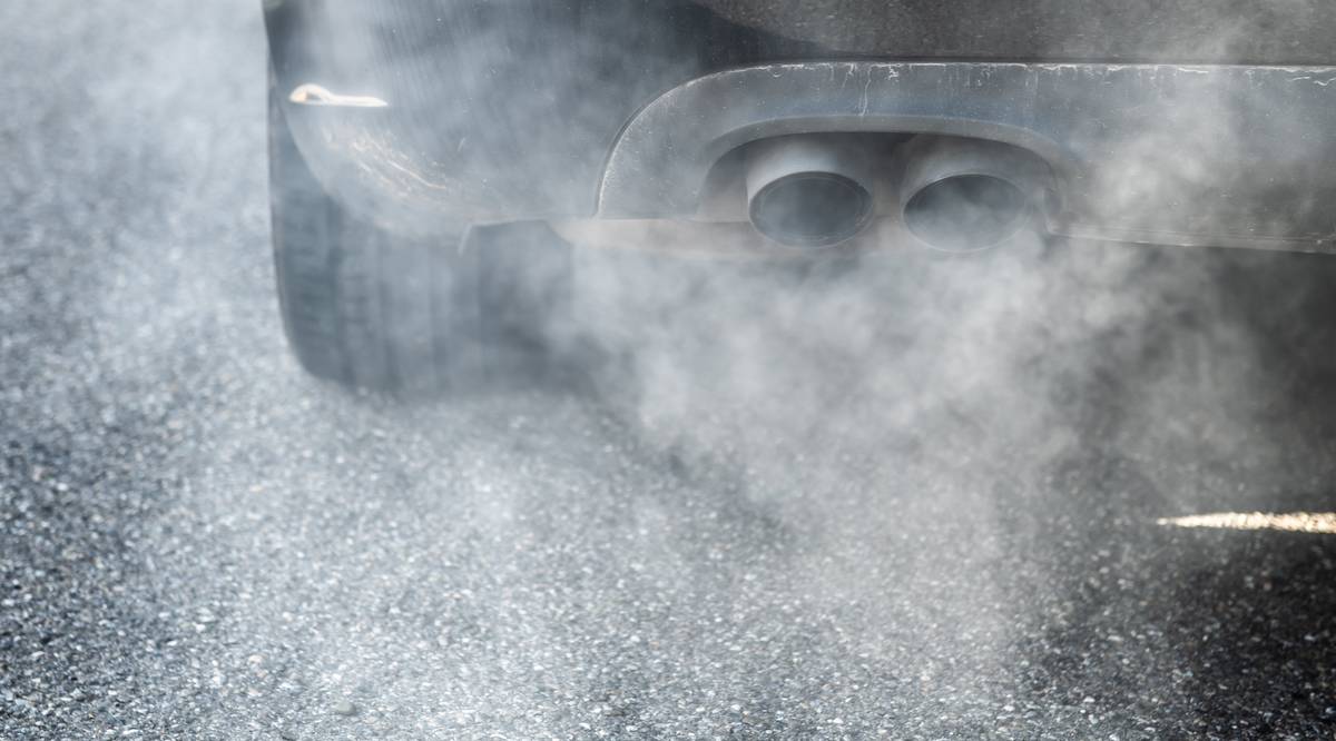 Exhaust fumes