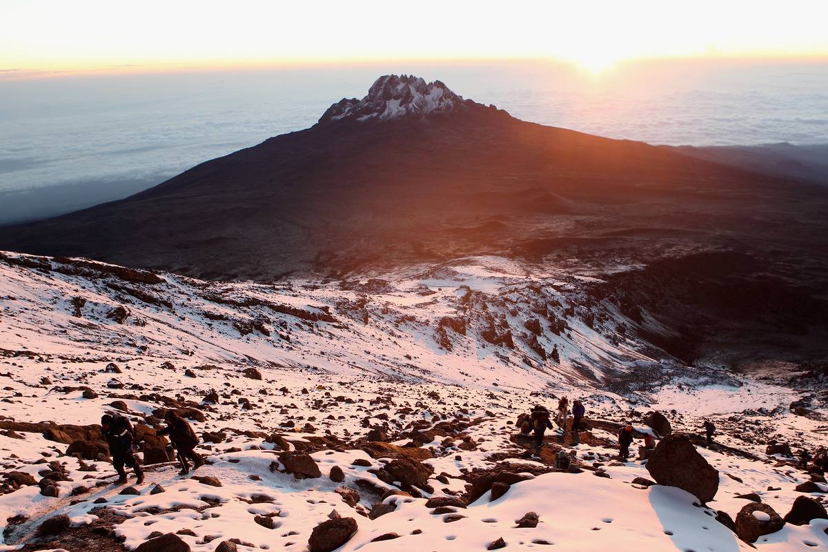 Laureus Sport for Good Foundation - Martina Navratilova Mt. Kilimanjaro Climb Day Six