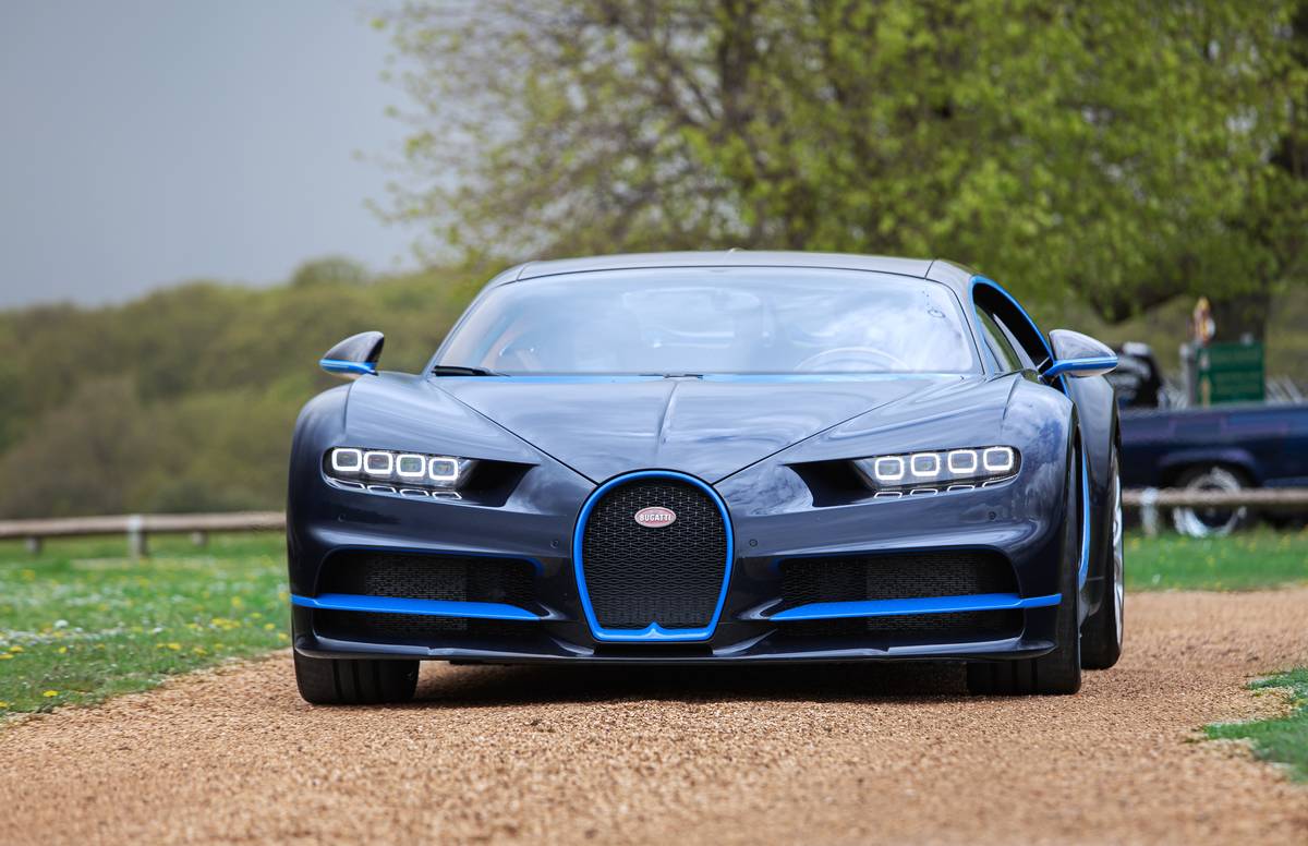 The Bugatti Chiron...