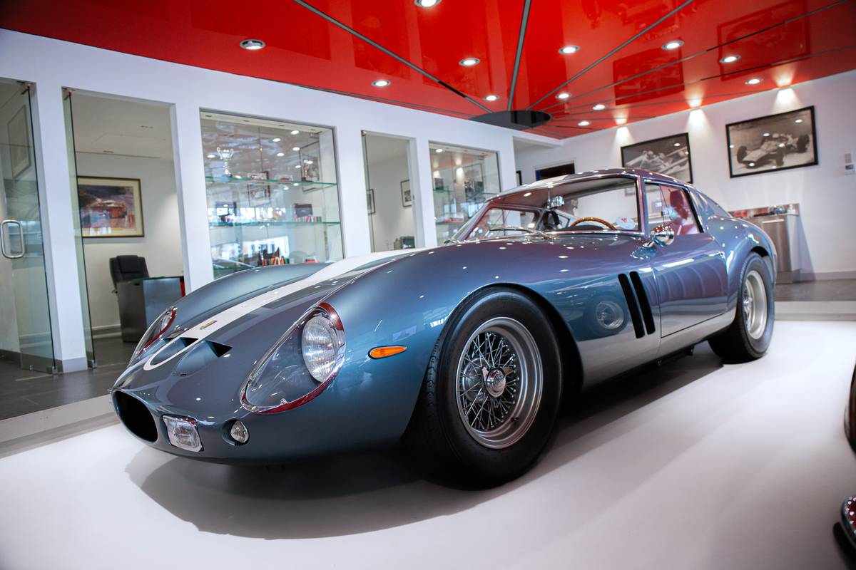 The Ferrari 250 GTO...
