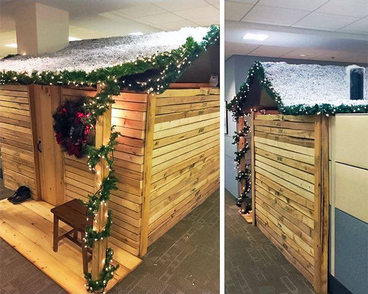 loving christmas at the office