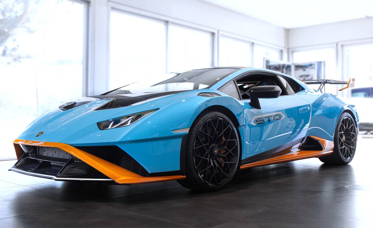 The Lamborghini Huracan STO...