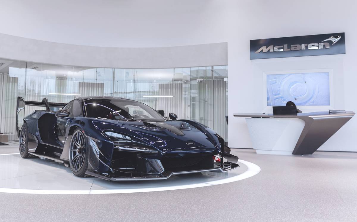 The McLaren Senna GTR...