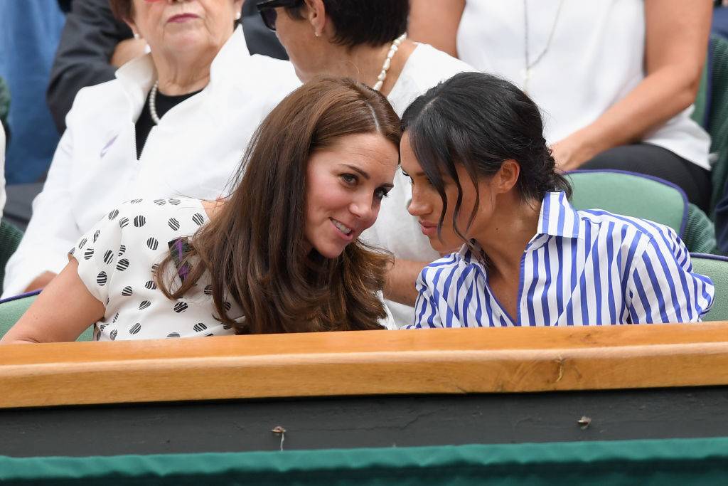 kate middleton and meghan markle at wimbledon