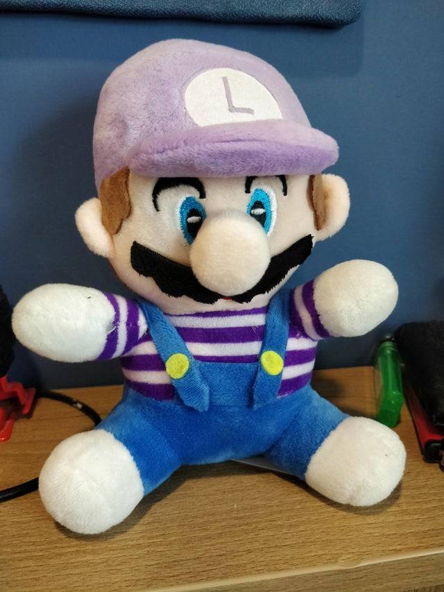 Purple Lario stuffed doll