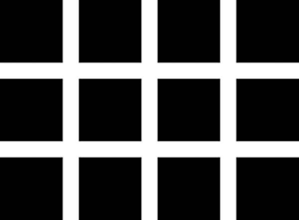 Black and white grid