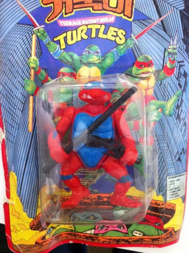 Red ninja turtle