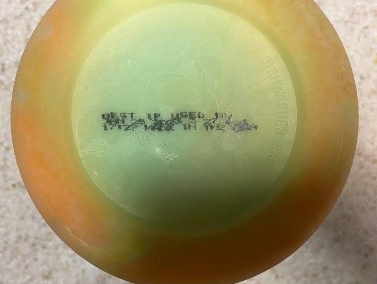 blurred expiration date