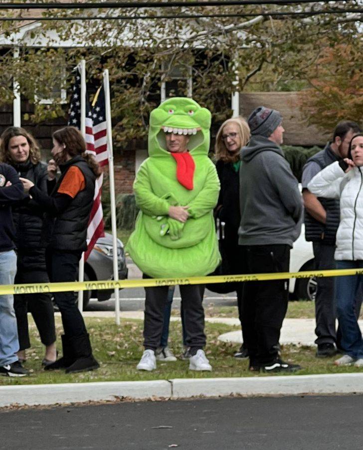 costume parade but not for parents