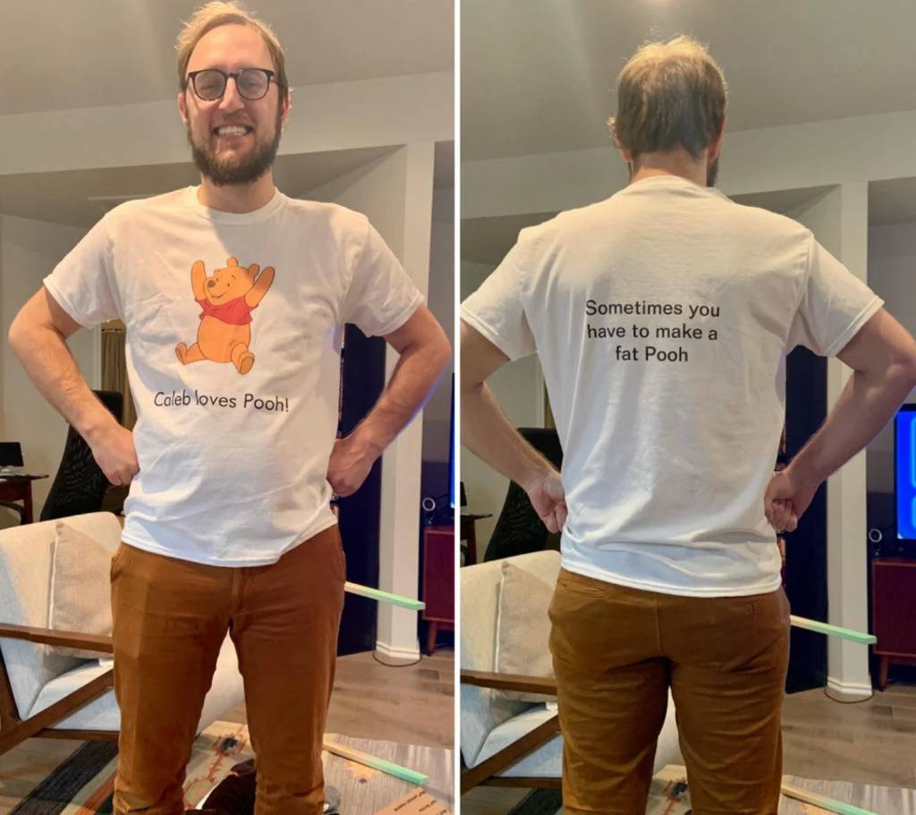 make a pooh for his son