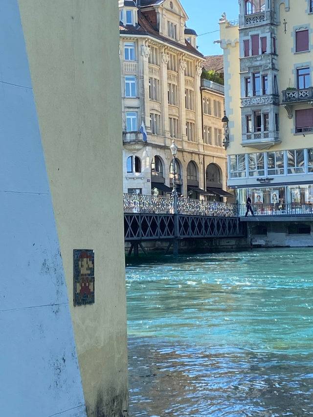 mosaic mario in italy