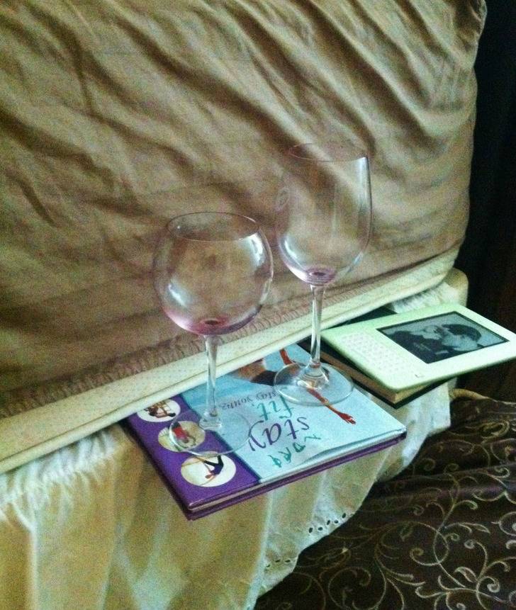 no room left on nightstand