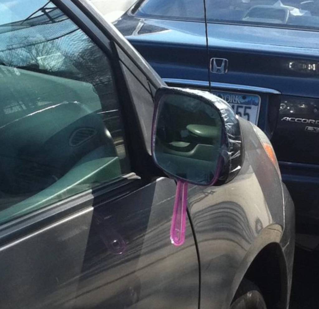 side mirror fix for the car