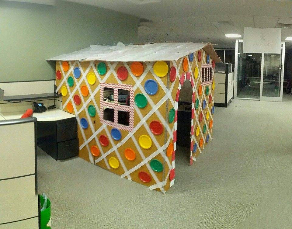 Candy house cubicle
