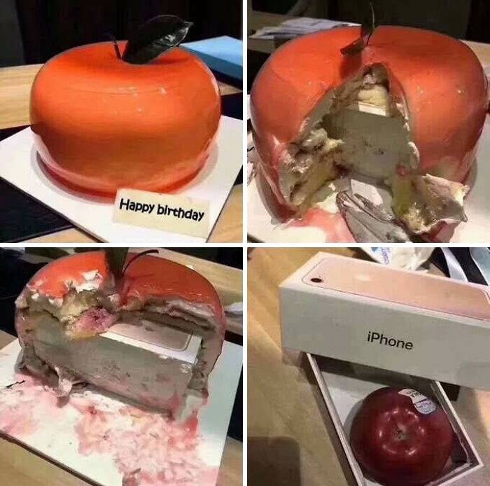 appleception as a gift