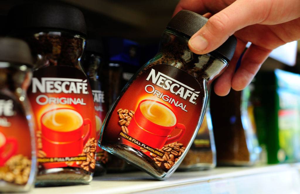 close up of Nescafe Original