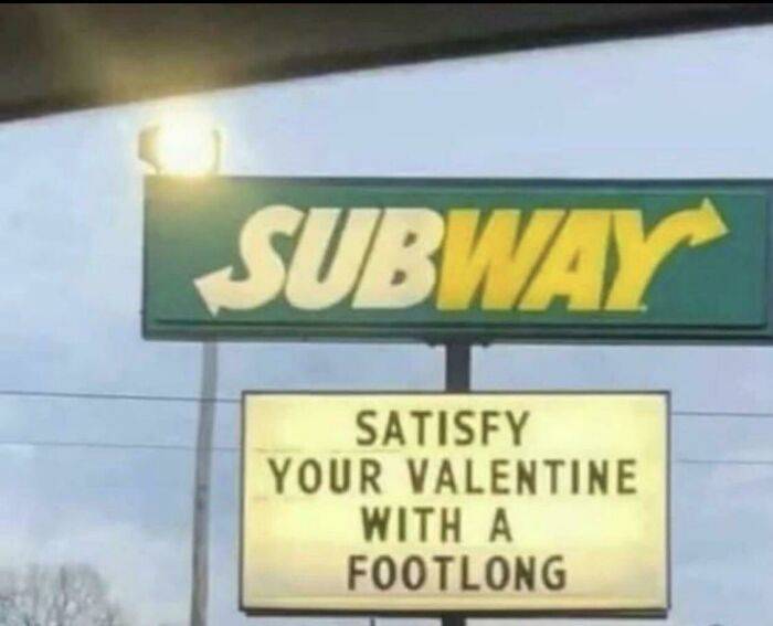 footlong for your valentine