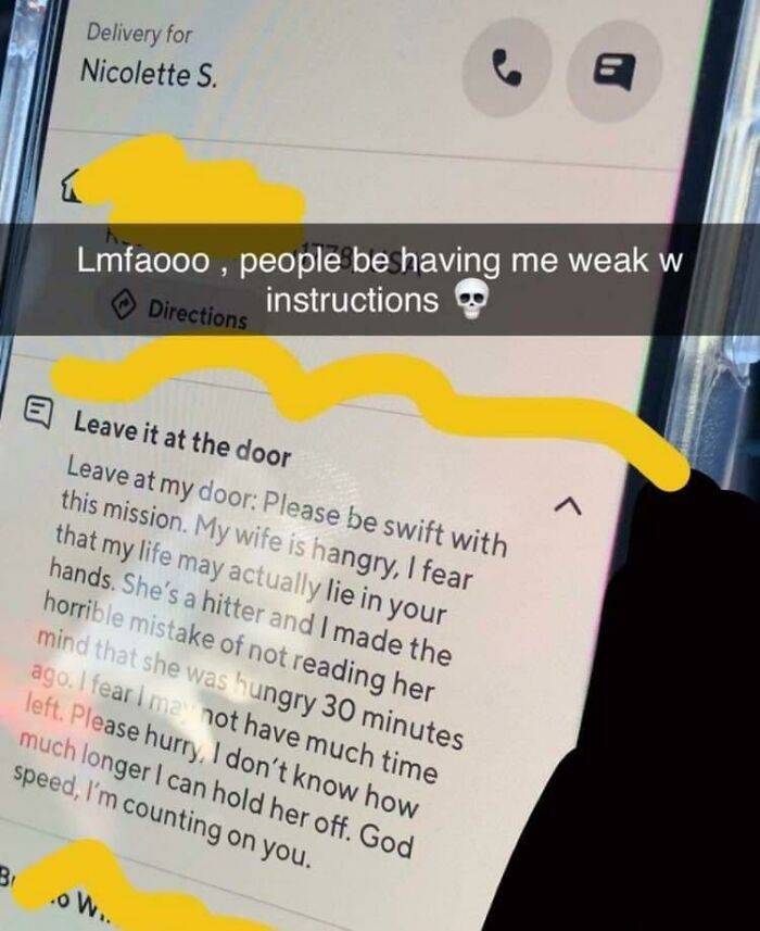 god speed with the food