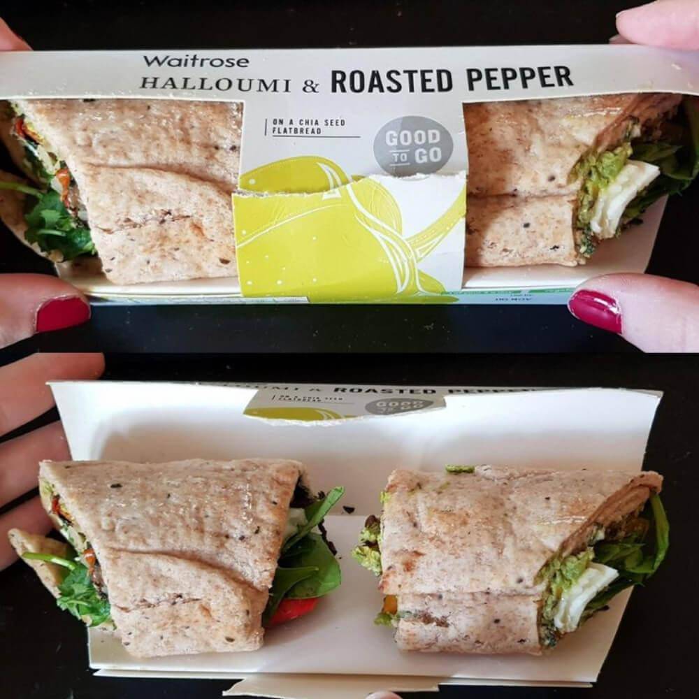 packaging on wrap that makes it look longer than it is