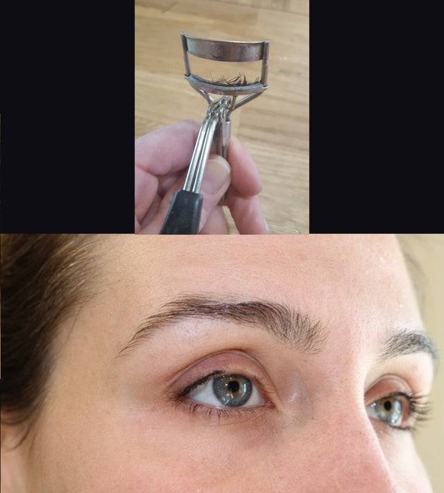 ripped out eyelashes before wedding