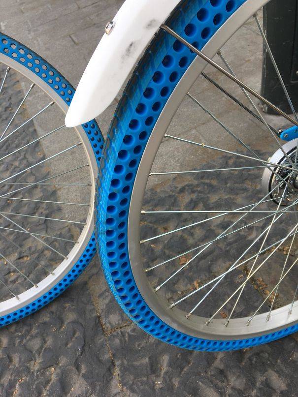 airless tires on bikes