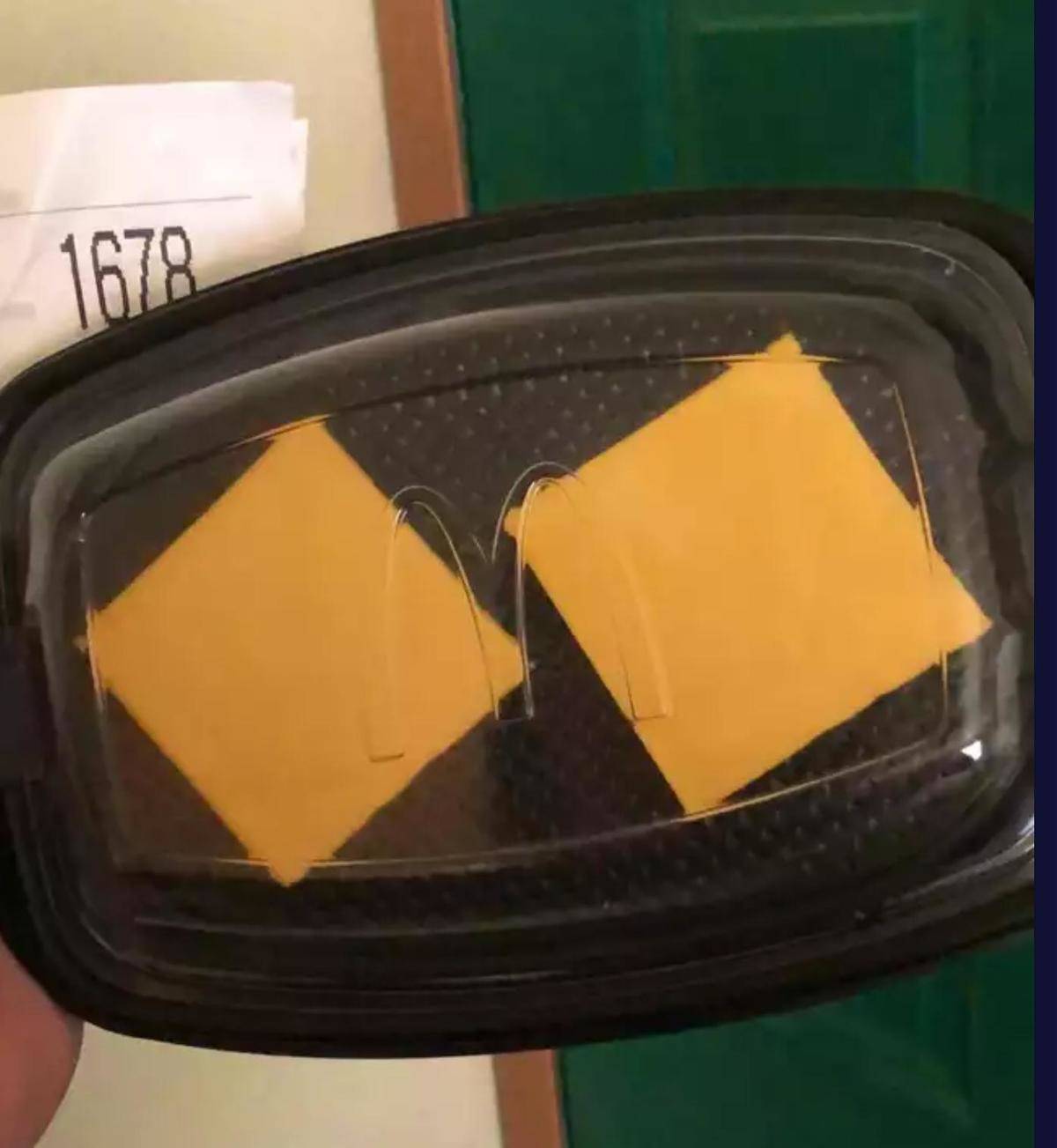 six dollars for cheese