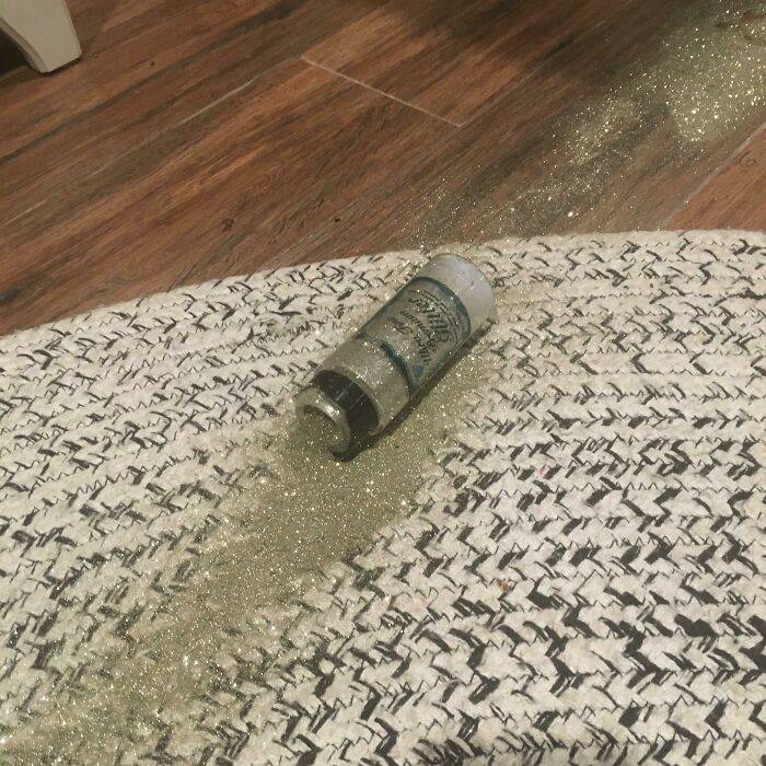 glitter fail at home