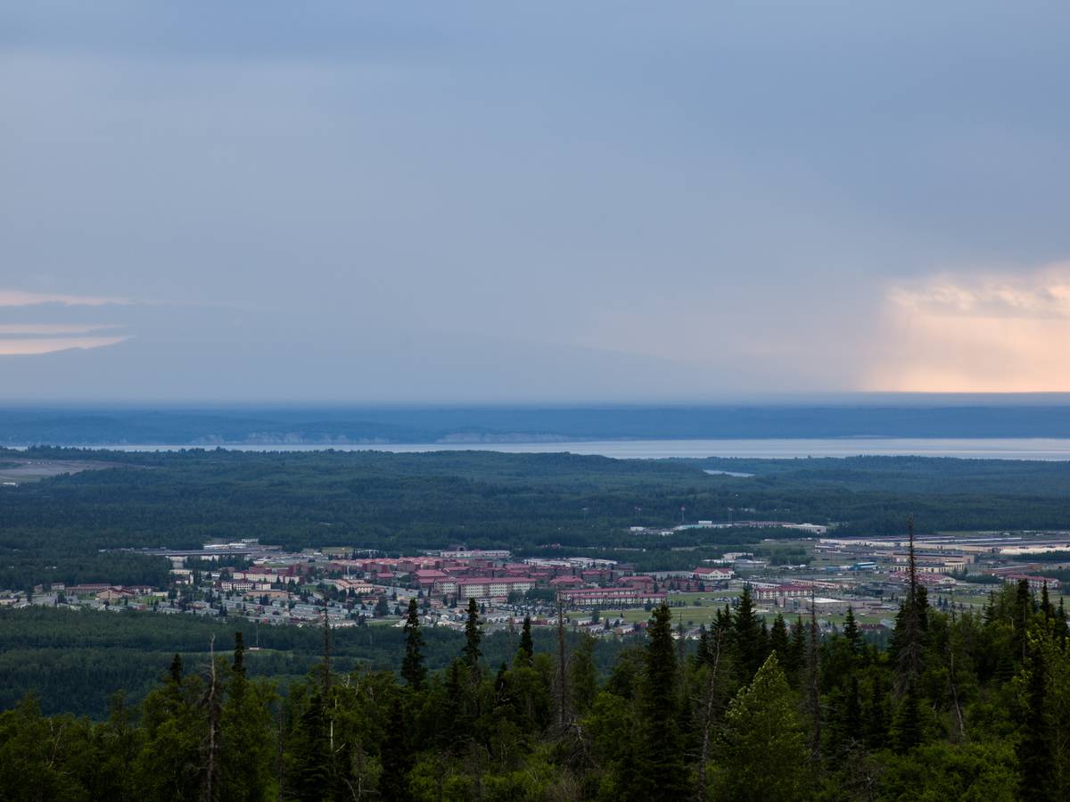 ANCHORAGE, ALASKA - THURSDAY, JULY 6, 2017: JBER (Joint Base El